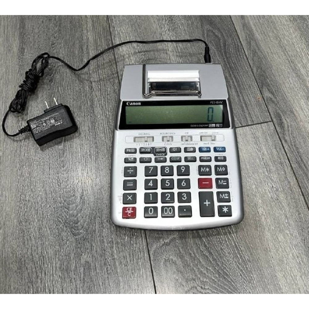 Canon P23-DHV Printing Calculator Gray